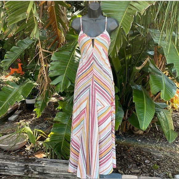 Anthropologie Stripe Maxi Dress - Picture 8 of 11